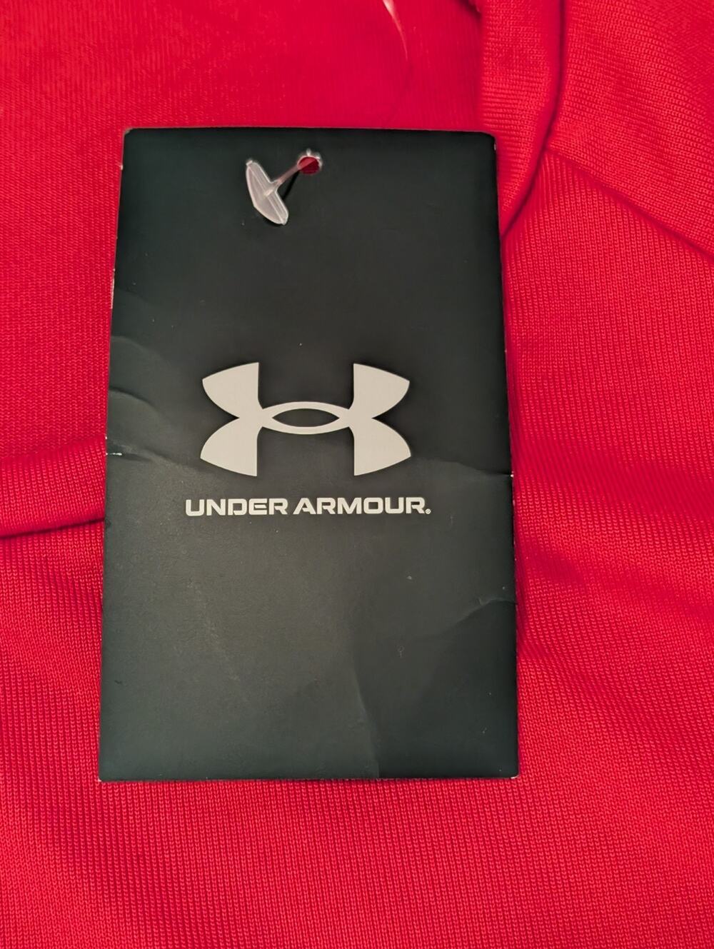 NWT Under Armour Tee Men's Size S Red UA Tech 2.0 Shirt (0295)